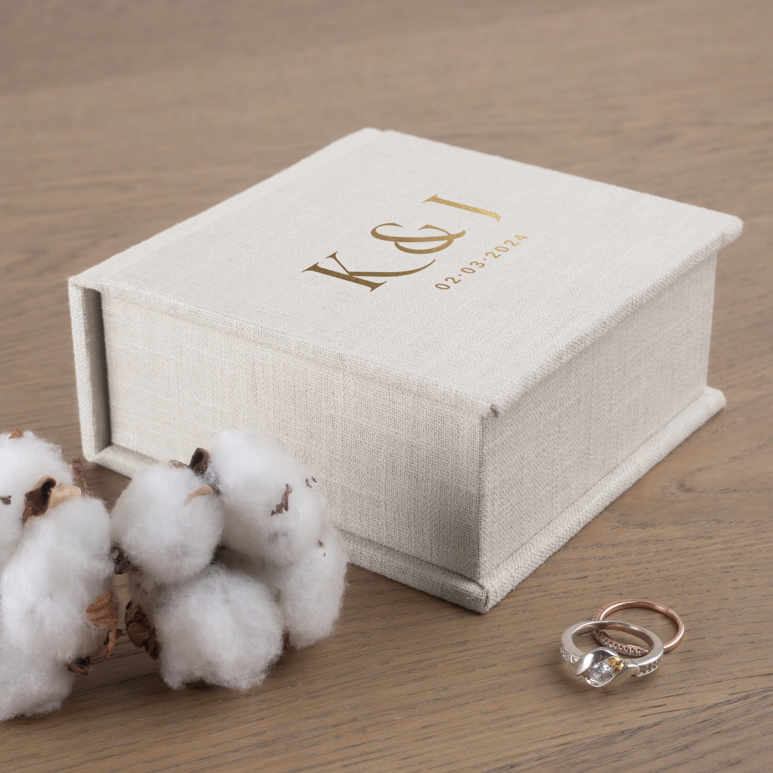 Wedding Ring Box with Removable Ring Bearer Pillow #1 - Image 3