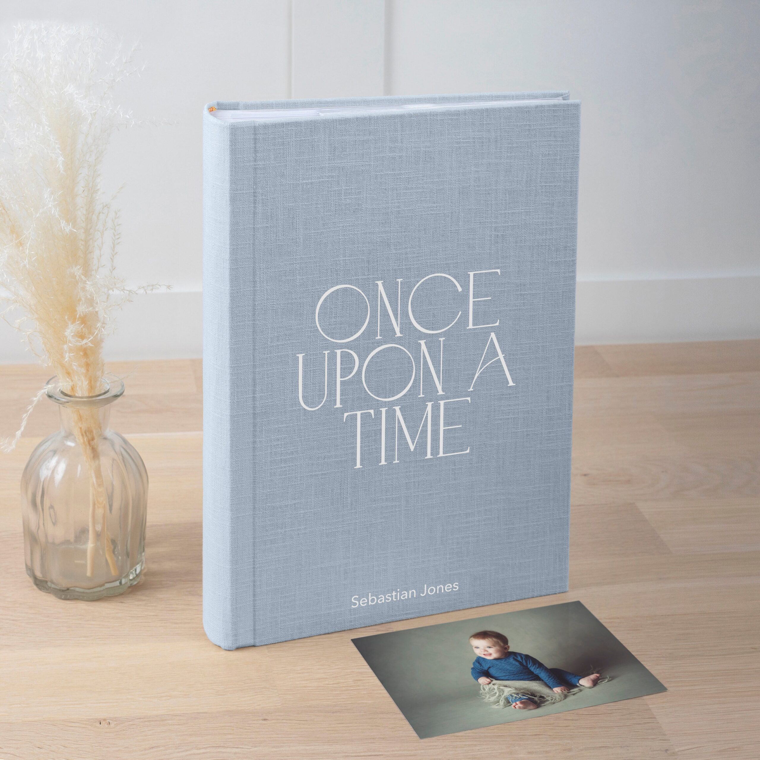 Baby Photo Album with Sleeves for 300 4x6" 10x15cm Photos |  Baby Slip In Album - Image 3