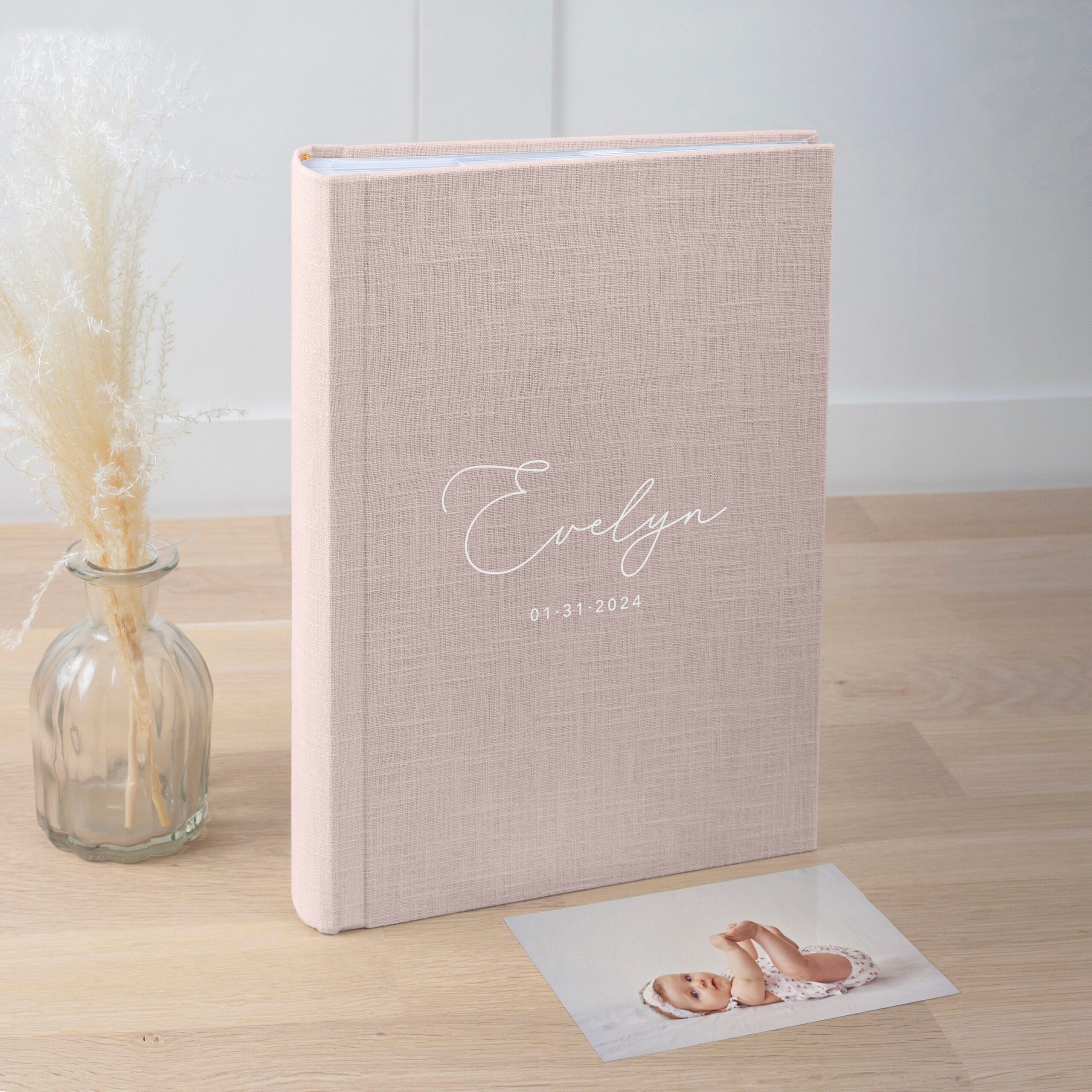 Baby Photo Album with Sleeves for 300 4x6" 10x15cm Photos | Baby Slip In Photo Album #3