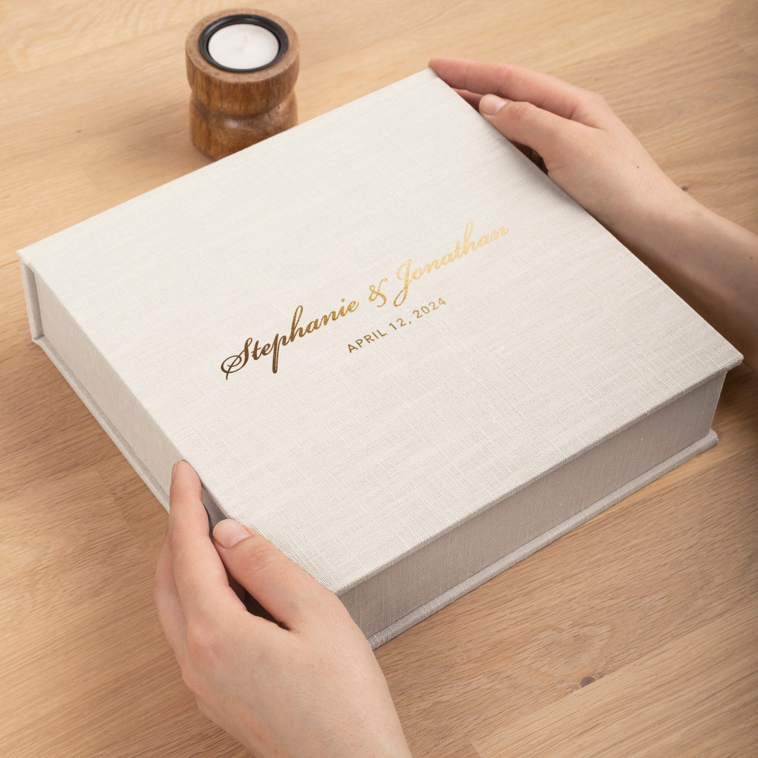 Wedding Keepsake Box | Personalized Custom Memory Box