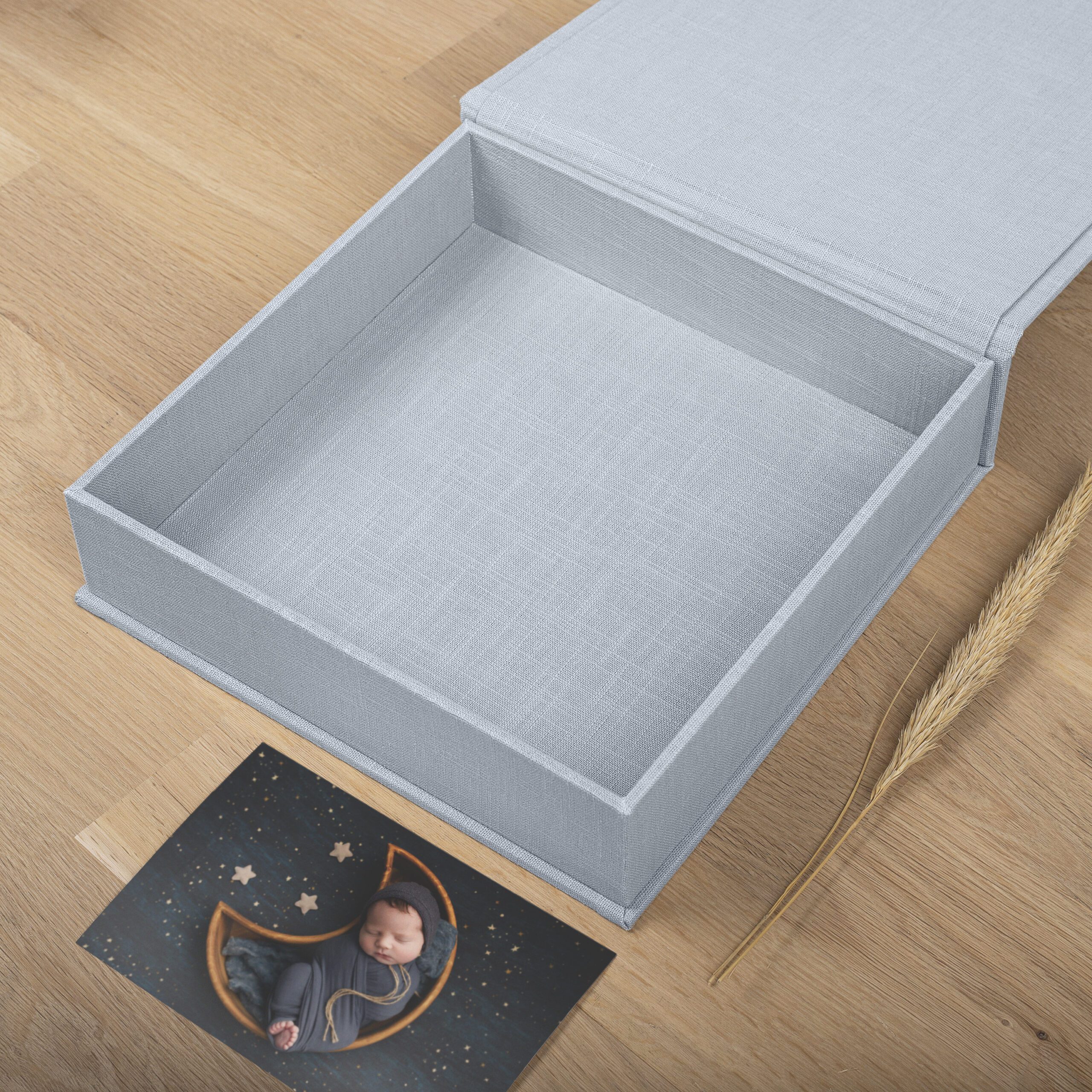 Personalized Baby Keepsake Box | Baby Time Capsule Box #1 - Image 4