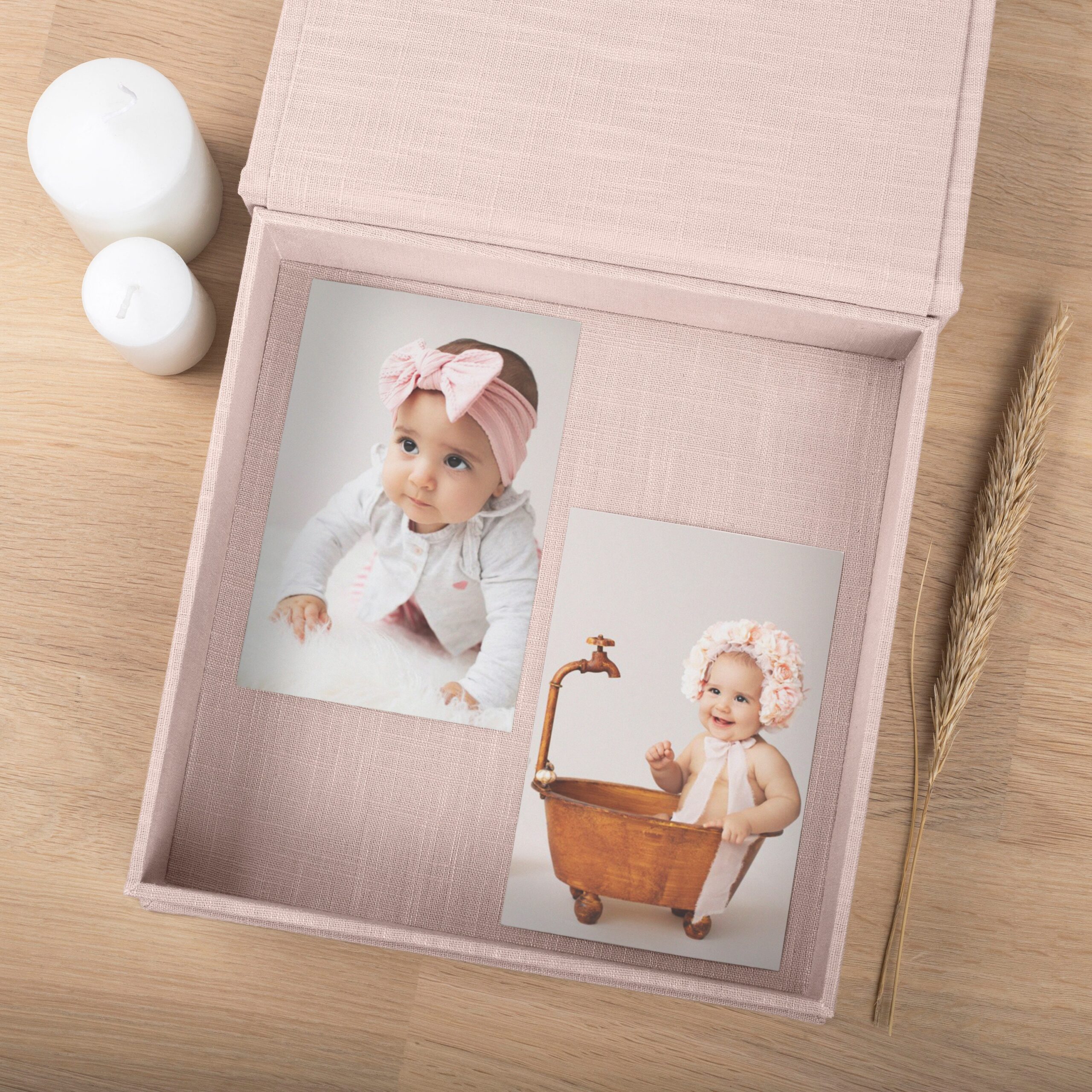 Baby Time Capsule Box | Personalized Baby Keepsake Box #2 - Image 4