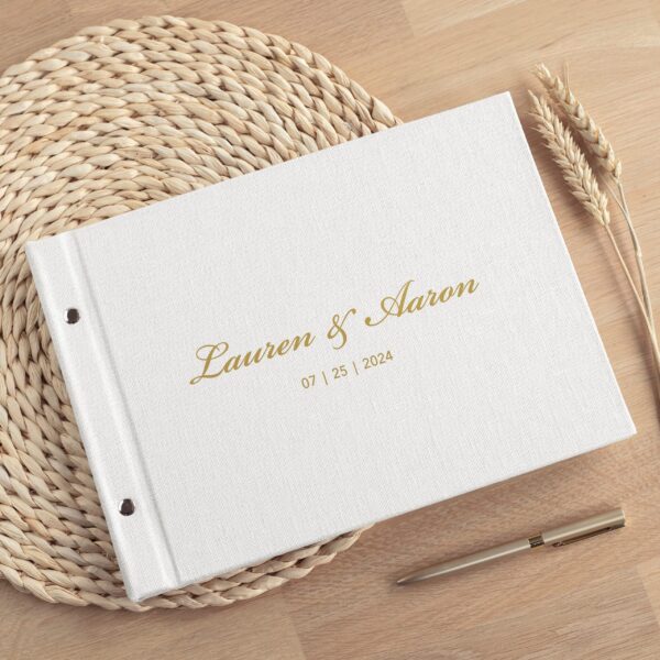 Wedding Guest Book | Blank or Lined Pages #1