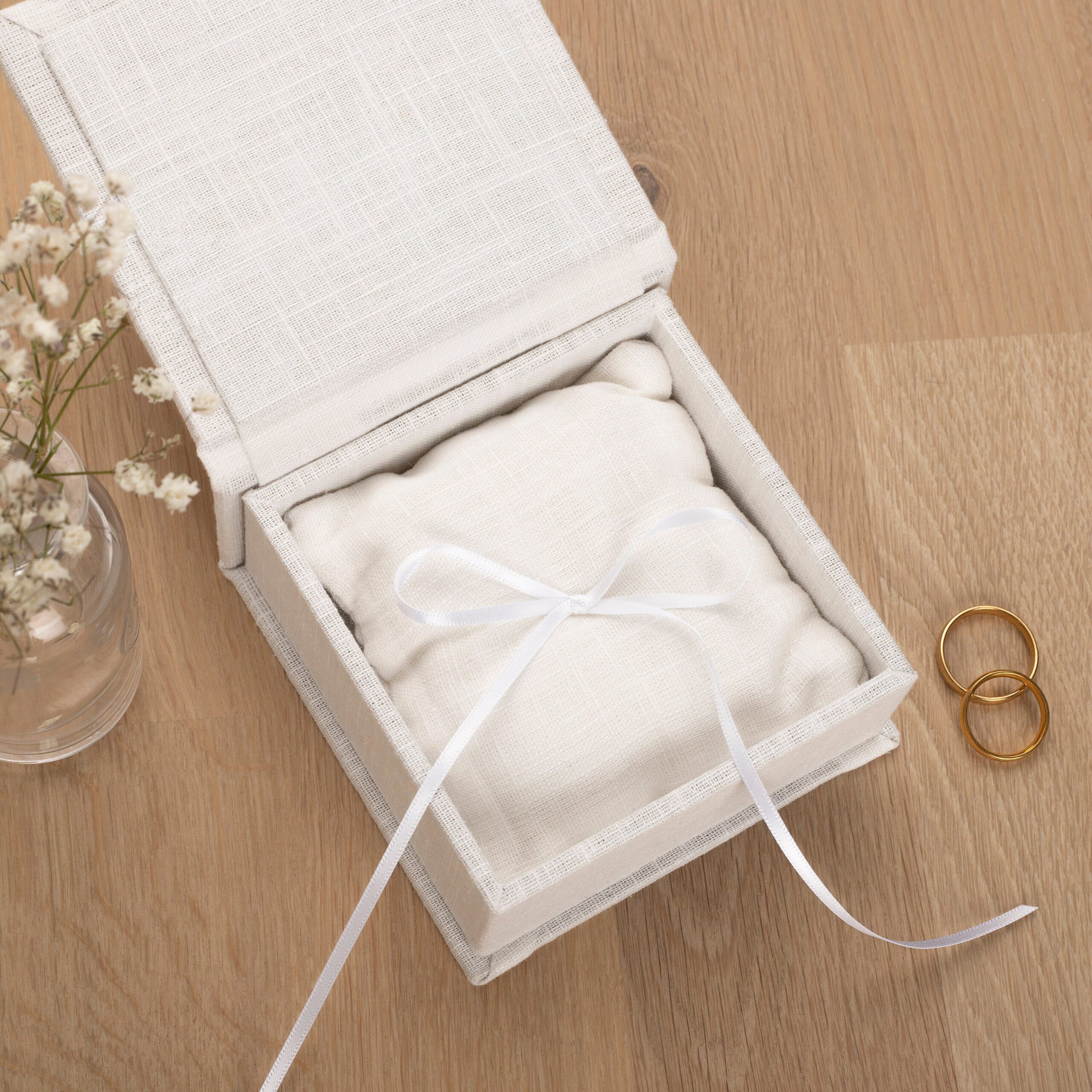Wedding Ring Box with Removable Ring Bearer Pillow #2 - Image 4