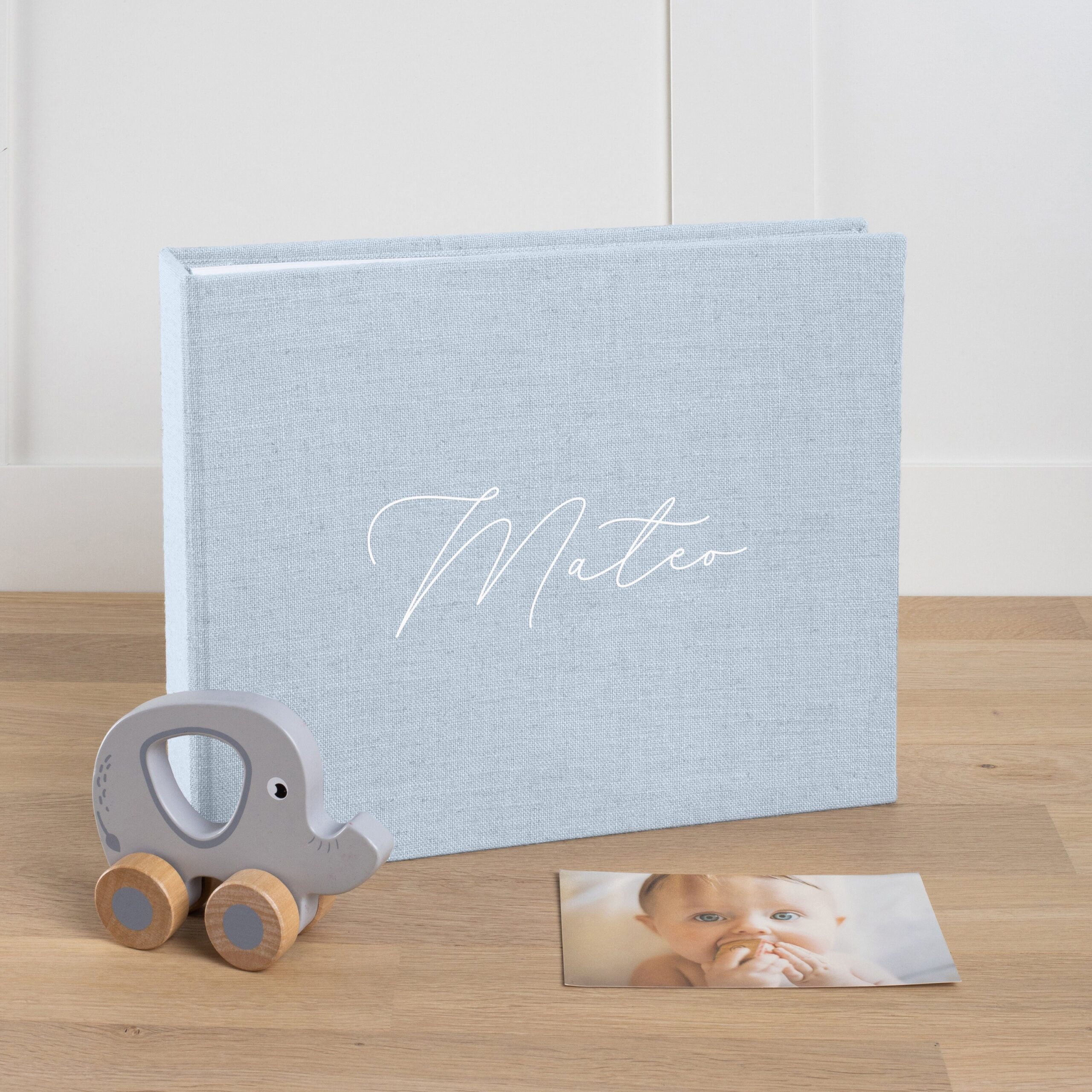 First Years Baby Memory Book | Personalized Baby Photo Album #1 - Image 3