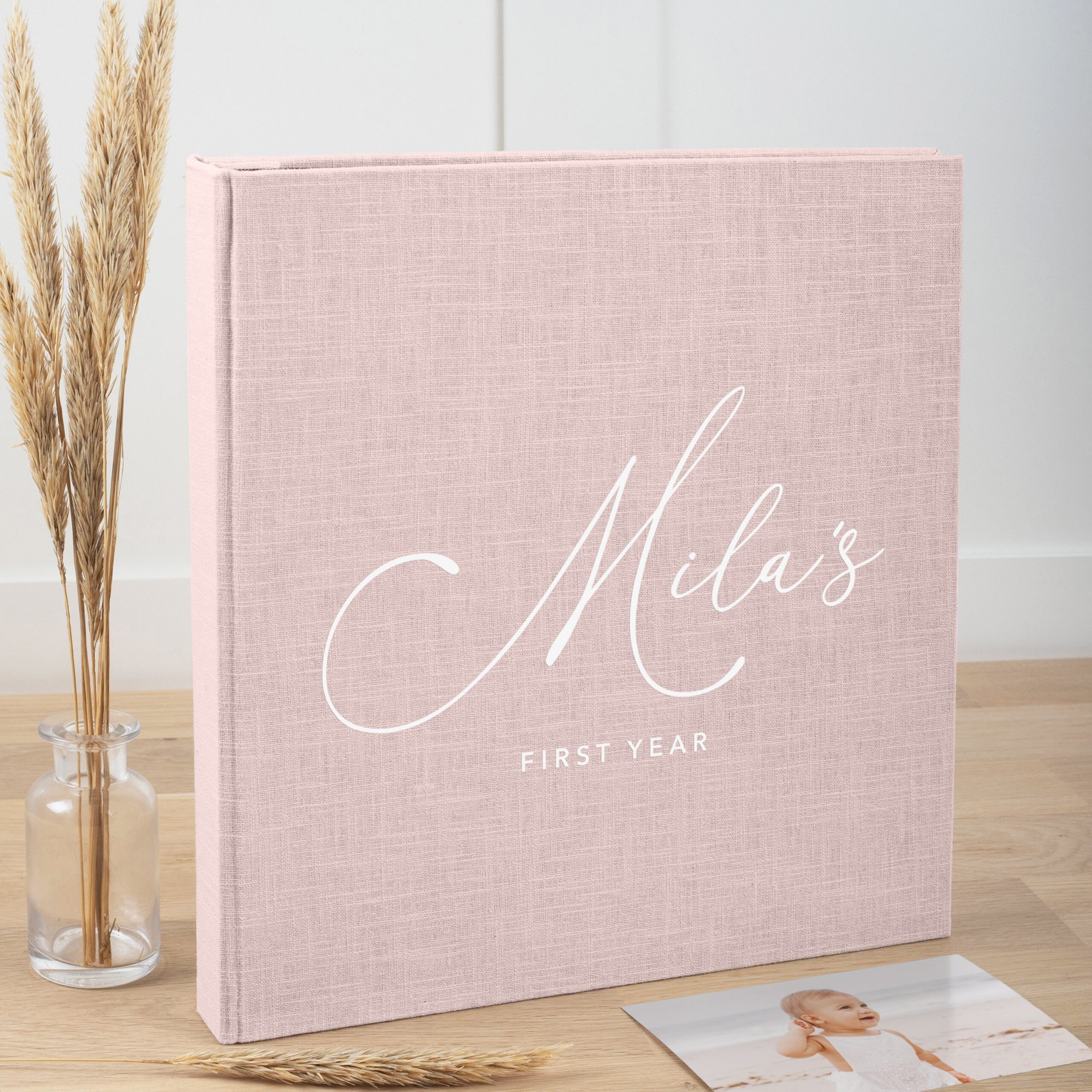 Baby Photo Album with Sleeves for 100-1000 4x6" 10x15cm Photos | Baby Slip In Photo Album #4 - Image 4