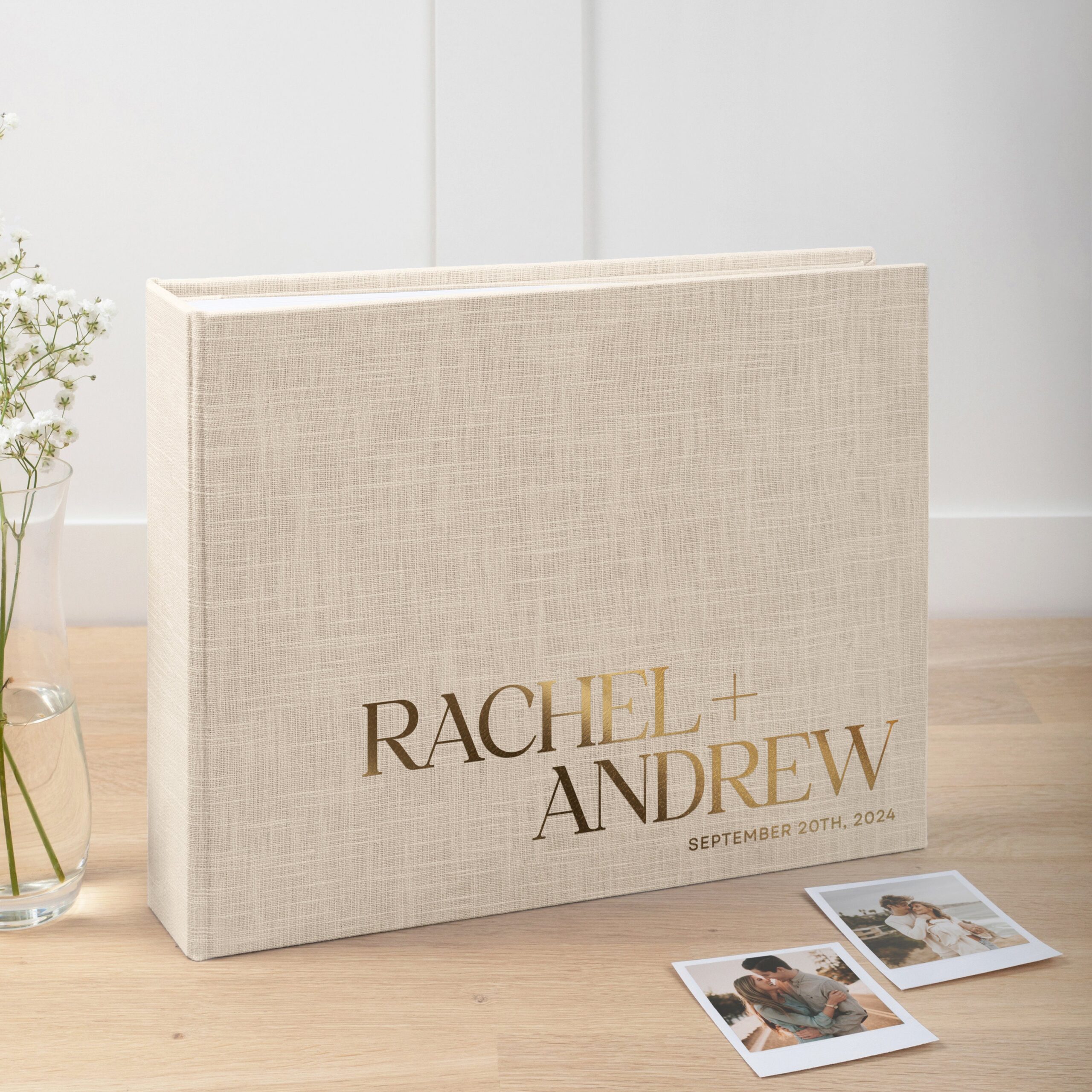 Wedding Guest Book  | Blank or Printed Pages - Image 3