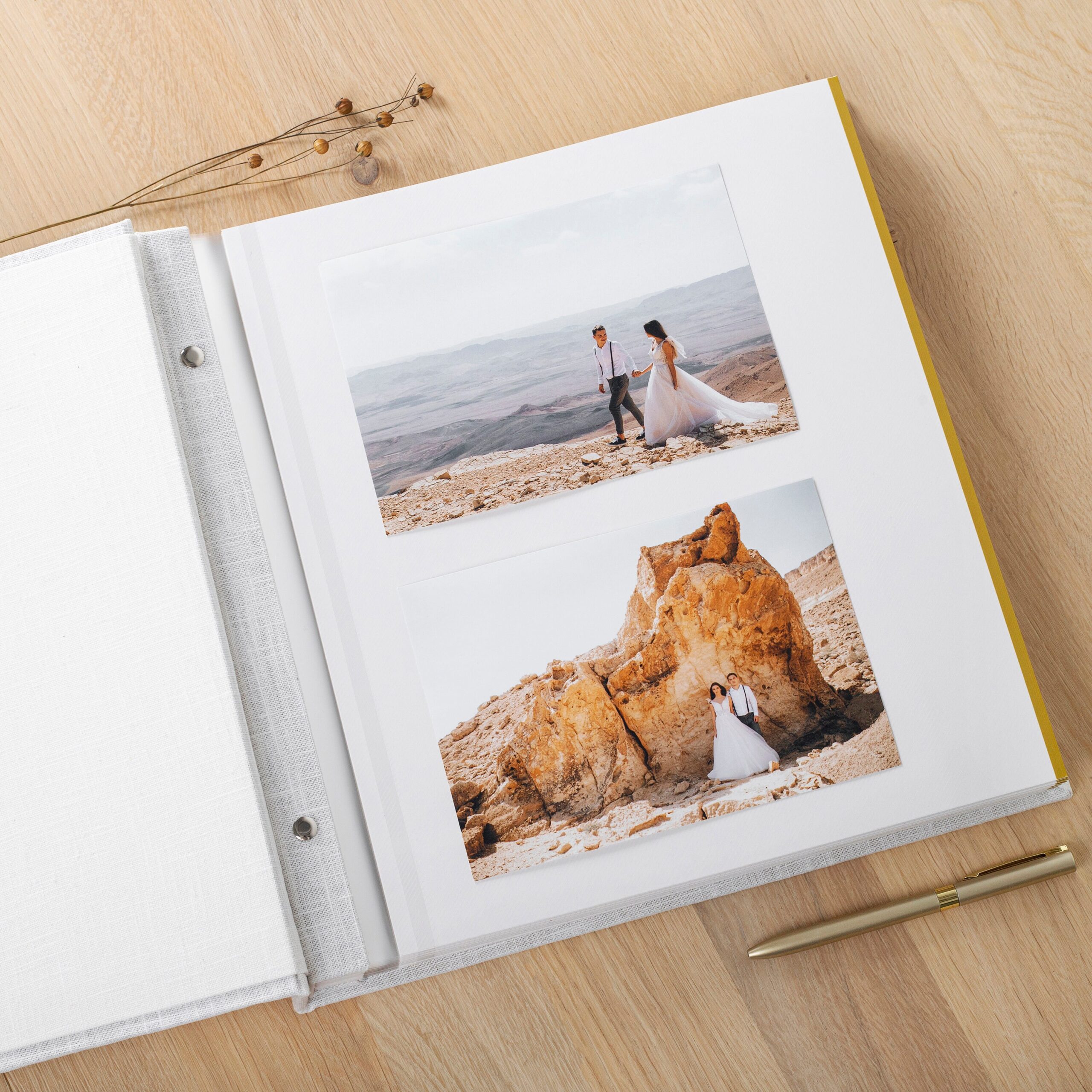 Personalized Self - Adhesive Wedding Photo Album #2 - Image 4