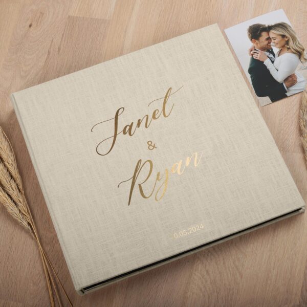 Photo Album with Sleeves for 120-1200 4x6" 10x15cm Photos | Wedding Slip In Album