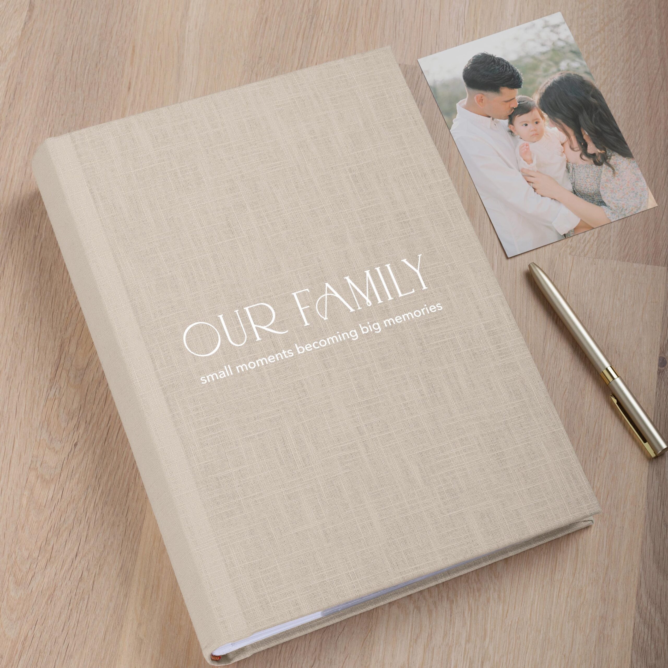 Photo Album with Sleeves for 300 4x6" 10x15cm Photos | Custom Wedding Slip In Photo Album - Image 2