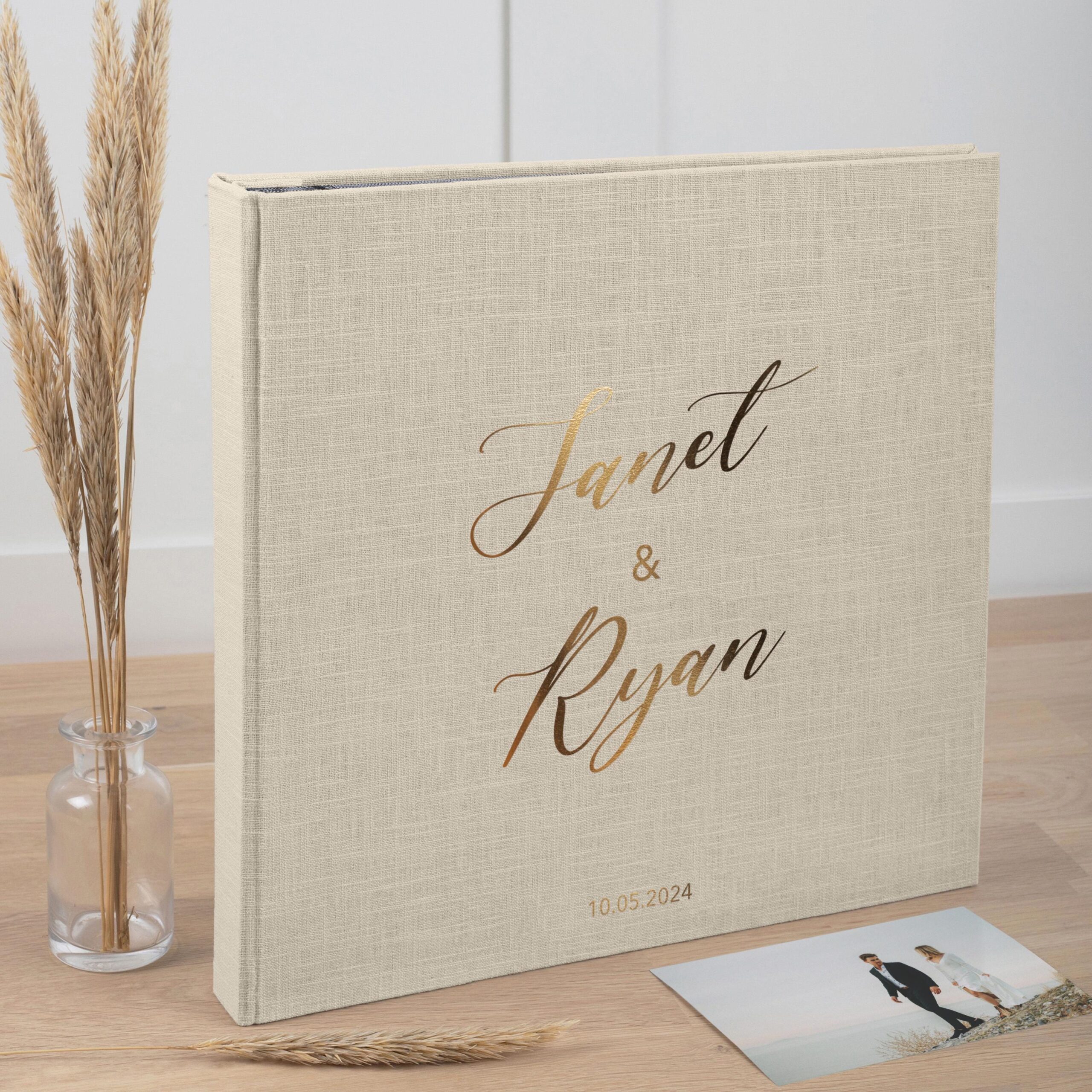 Photo Album with Sleeves for 120-1200 4x6" 10x15cm Photos | Wedding Slip In Album - Image 2