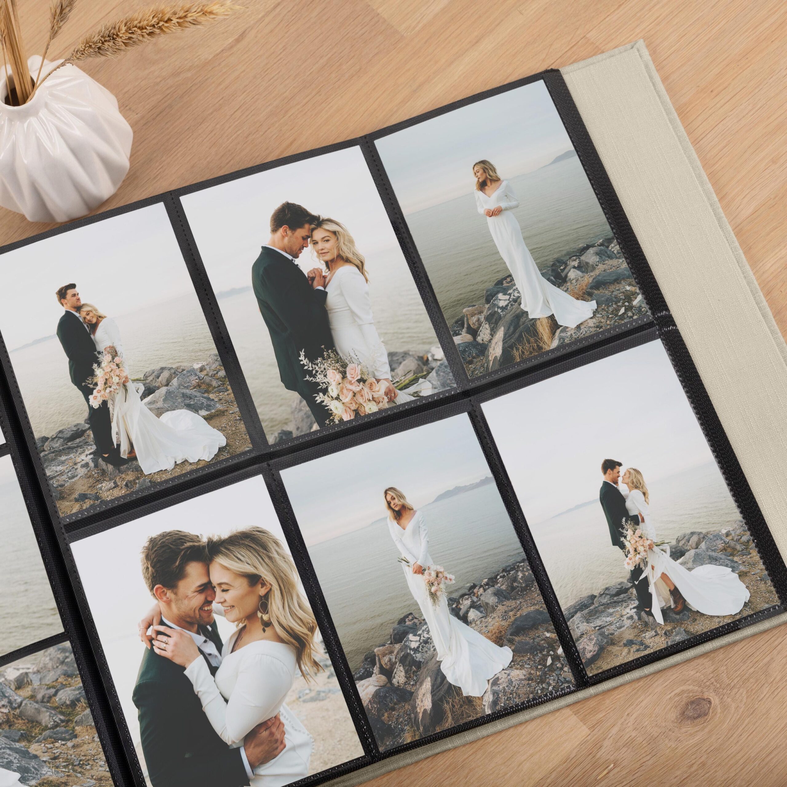 Photo Album with Sleeves for 120-1200 4x6" 10x15cm Photos | Wedding Slip In Album - Image 3