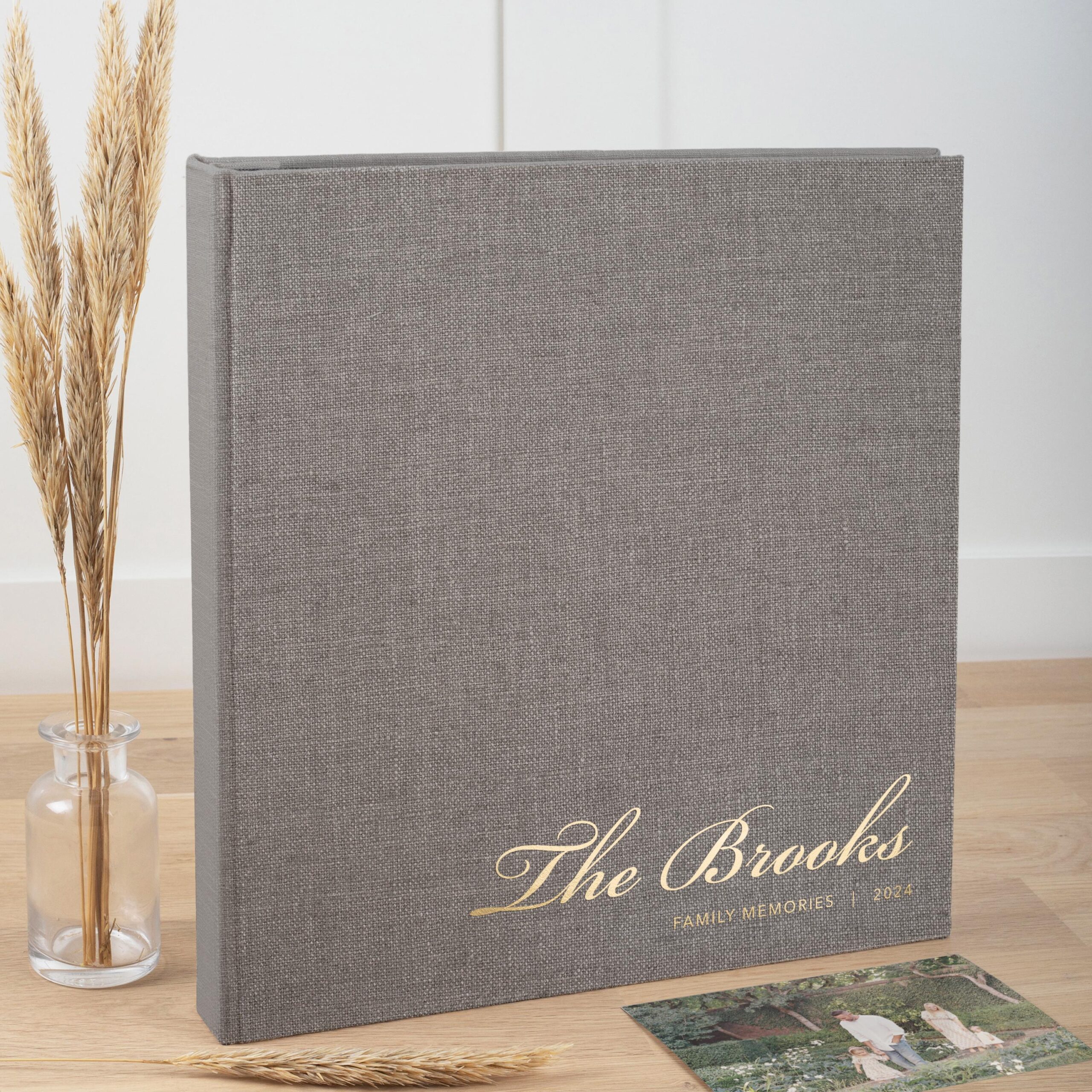 Photo Album with Sleeves for 100-1000 4x6" / 10x15cm Photos | Custom Wedding Slip In Photo Album - Image 2
