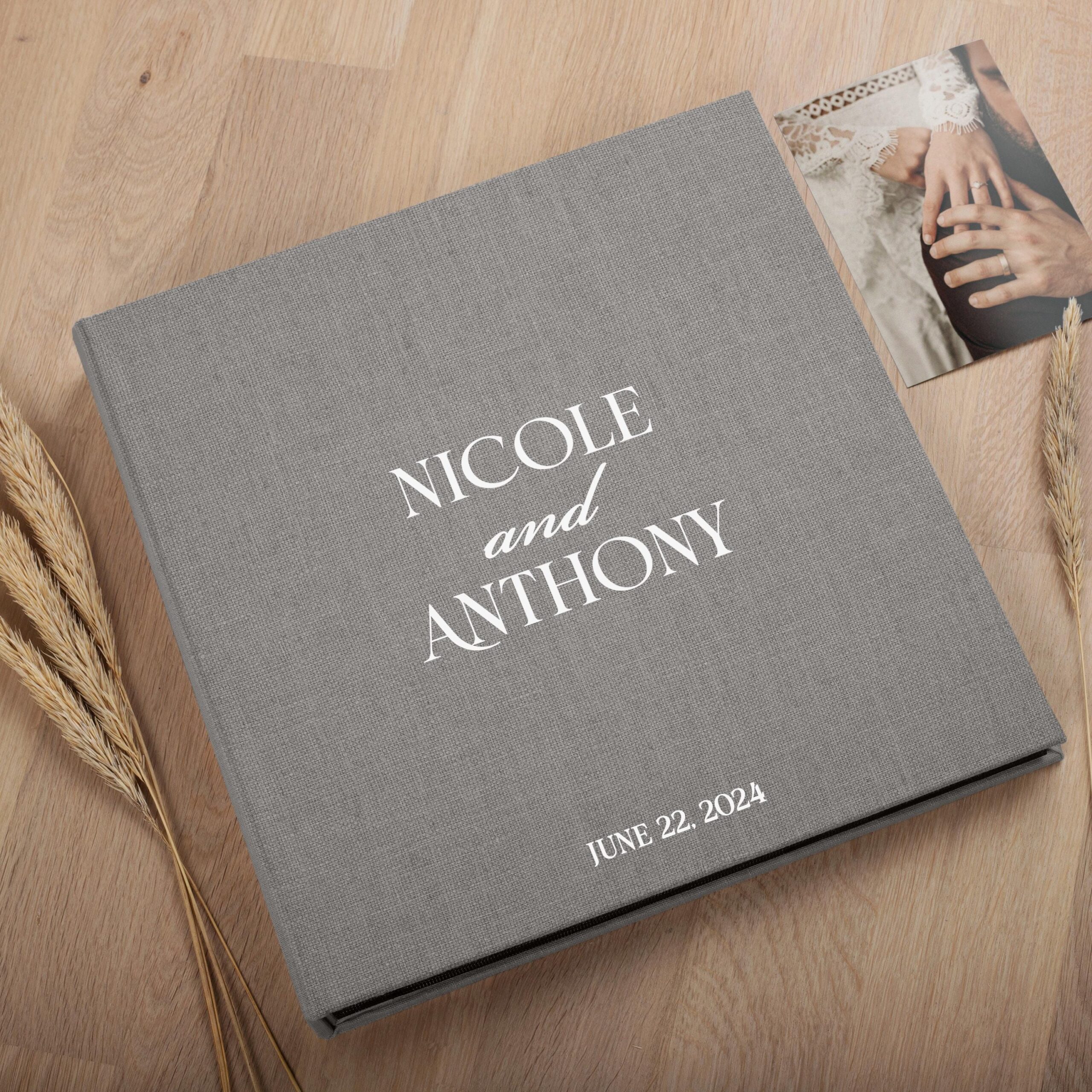 Photo Album with Sleeves for 4x6" 10x15cm Photos | Wedding Slip In Photo Album - Image 4