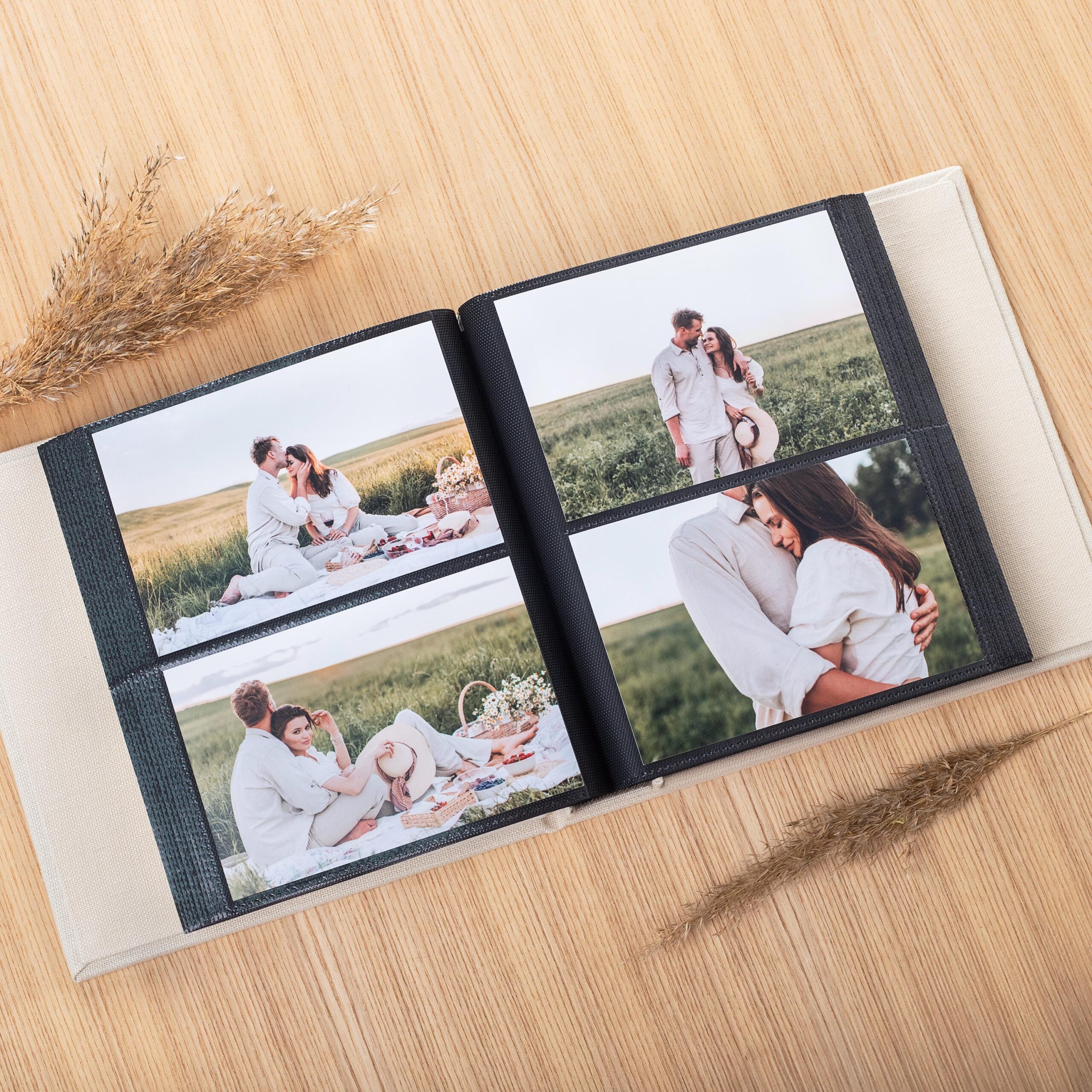 Photo Album with Sleeves for 40-400 5x7" Photos | Slip In Photo Album for 13x18cm Pictures