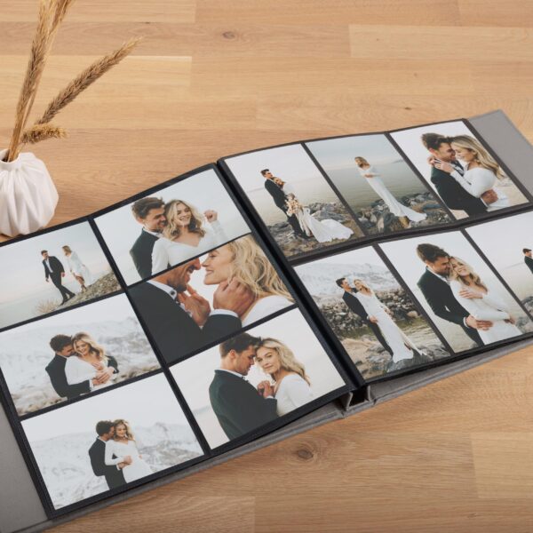 Photo Album with Sleeves for 120-1200 4x6" 10x15cm Photos | Wedding Slip In Album