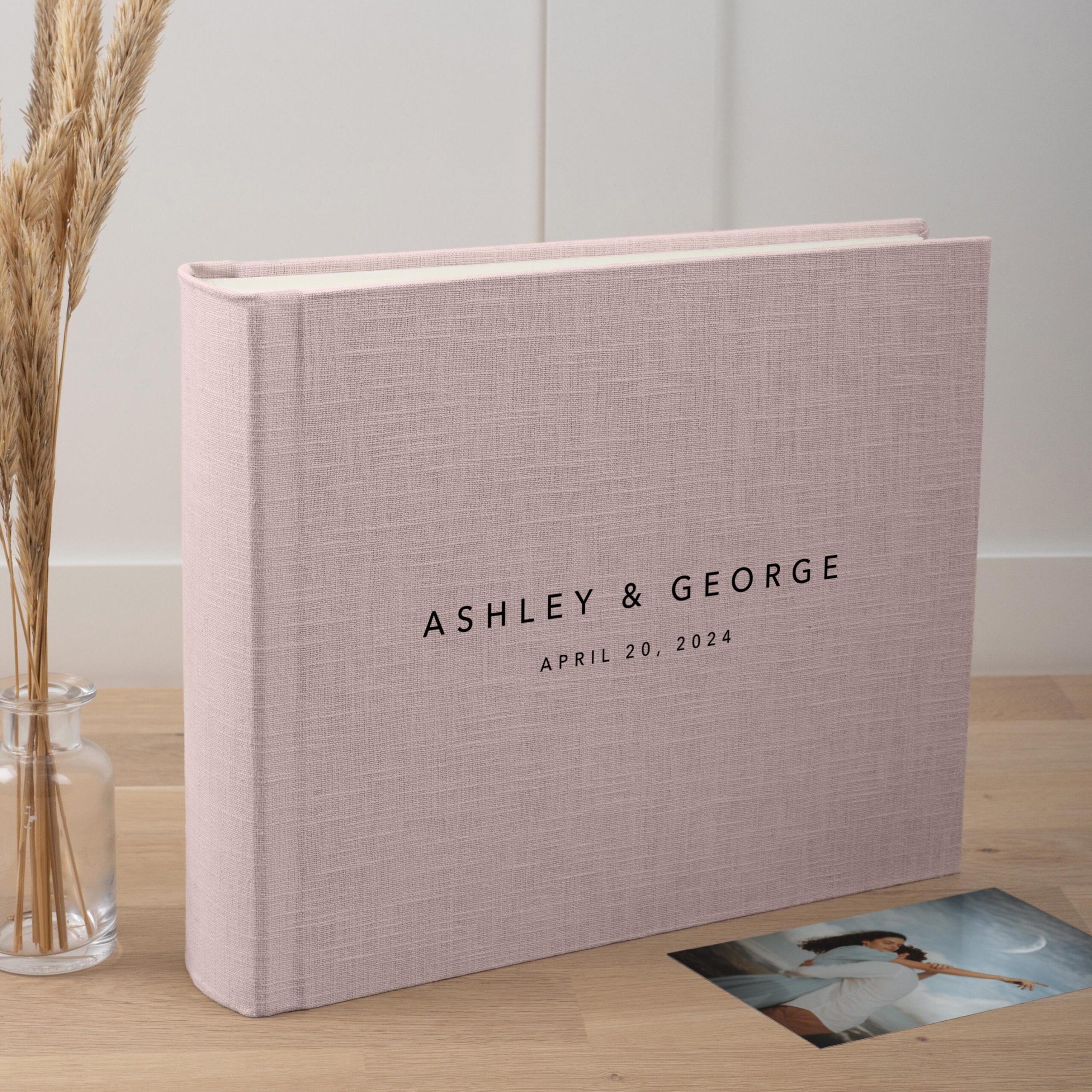 Traditional Family Photo Album | Traditional Book Bound Memory Book #2